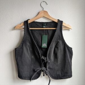 Denim vest